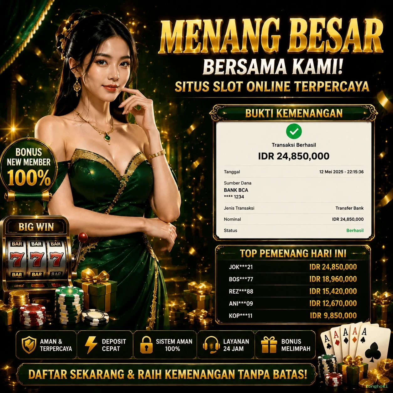 Ikon aplikasi longhoki resmi